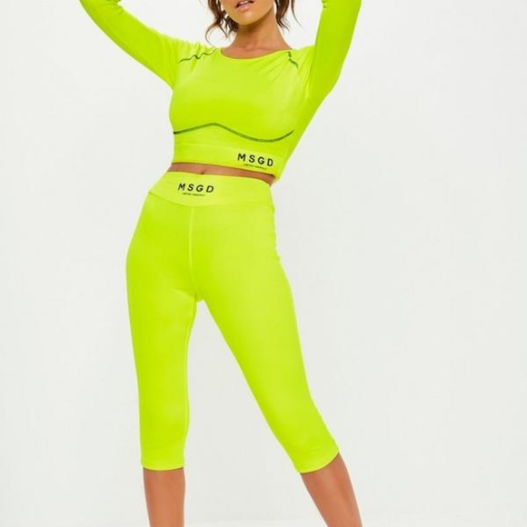 neon athletic wear